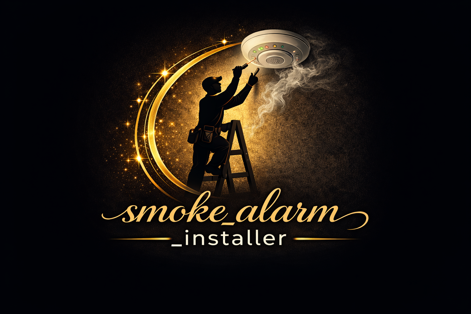 Smoke Alarm Installer Wrexham Logo